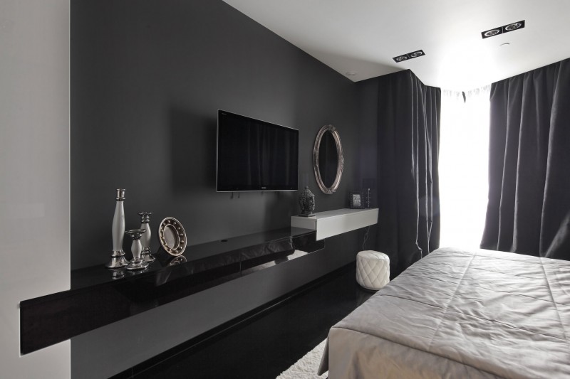Project Begovaya: Stunningly Stylish Interiors In Striking Black And White Project Begovaya: Stunningly Stylish Interiors In Striking Black And White