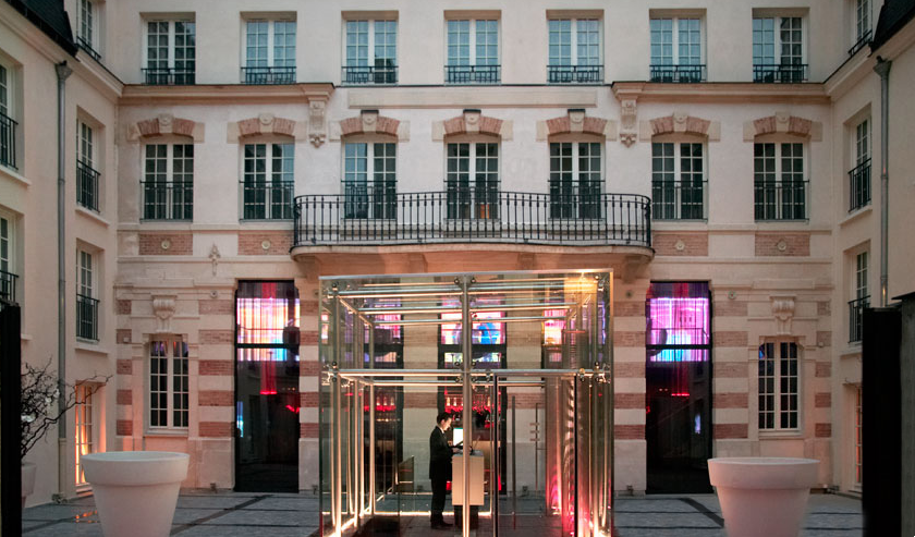 The Kube Hotel in Paris