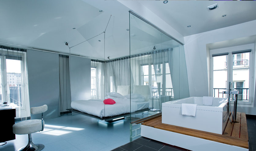 The Kube Hotel in Paris