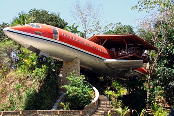 converted airplane