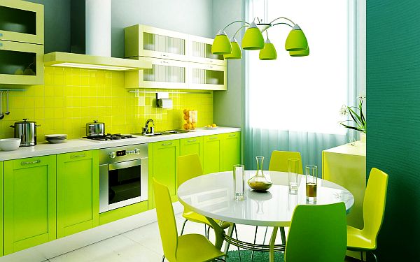 Современный и стильный дизайн интерьера кухни