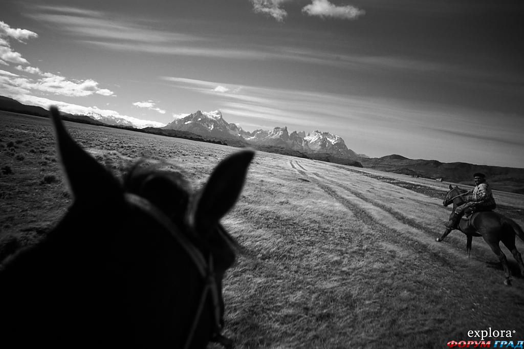 Конная прогулка при отеле Salto Chico Explora Patagonia