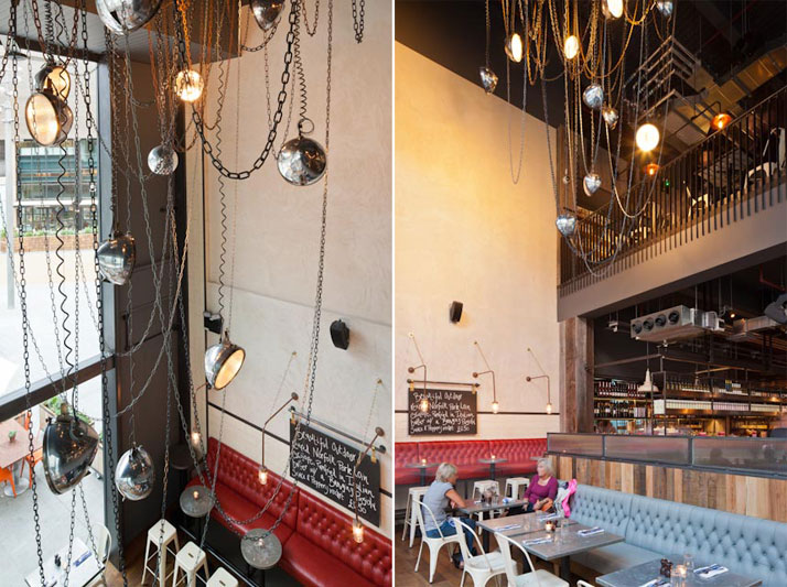 Ресторан в торговом центре Westfield Stratford City