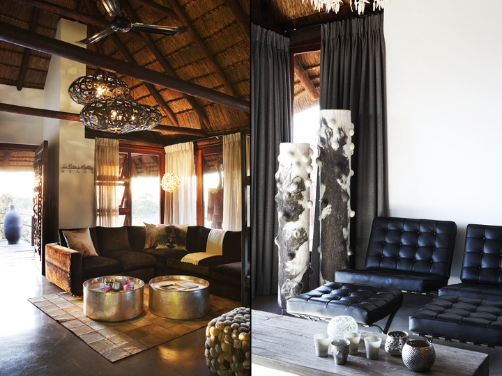 Необычный отель Mhondoro Game Lodge в Южной Африке