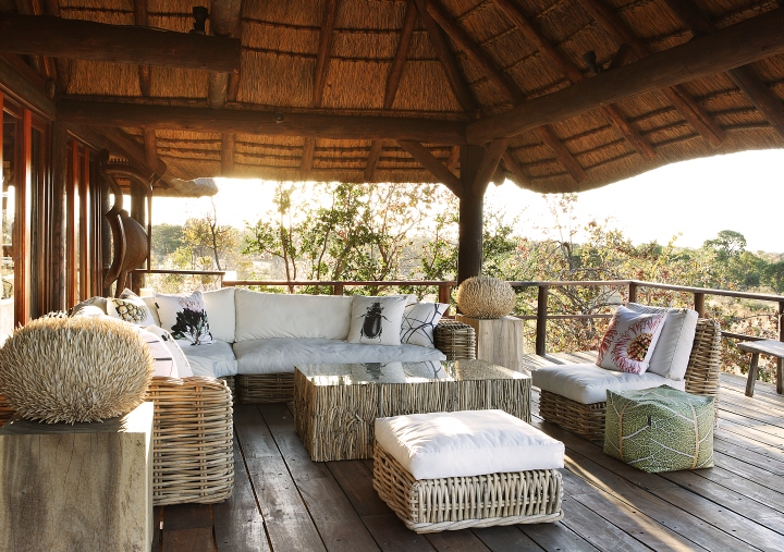 Необычный отель Mhondoro Game Lodge в Южной Африке