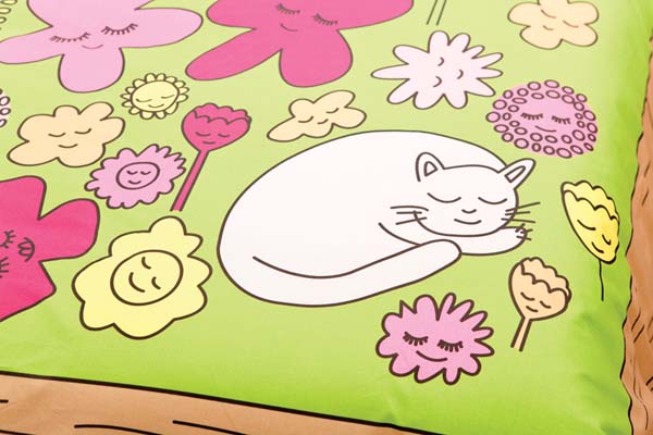Awesome bed toppings chocolate bars pencils flowers and sardines Awesome bed toppings chocolate bars pencils flowers and sardines