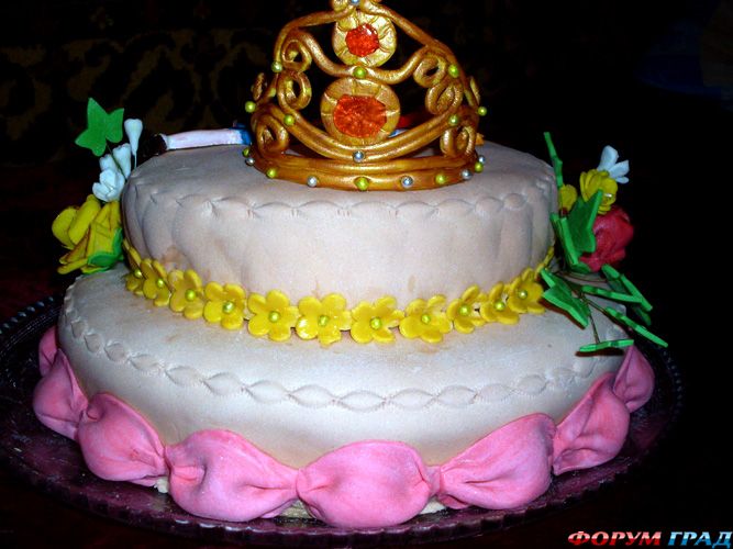 Торт для крестницы