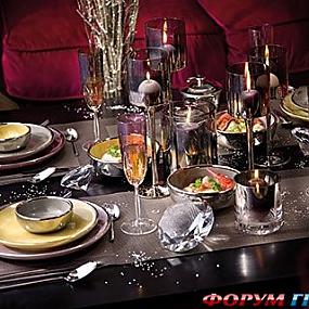 forum o, праздник, новый год, сервировка стола, своими руками, готика, новое барокко