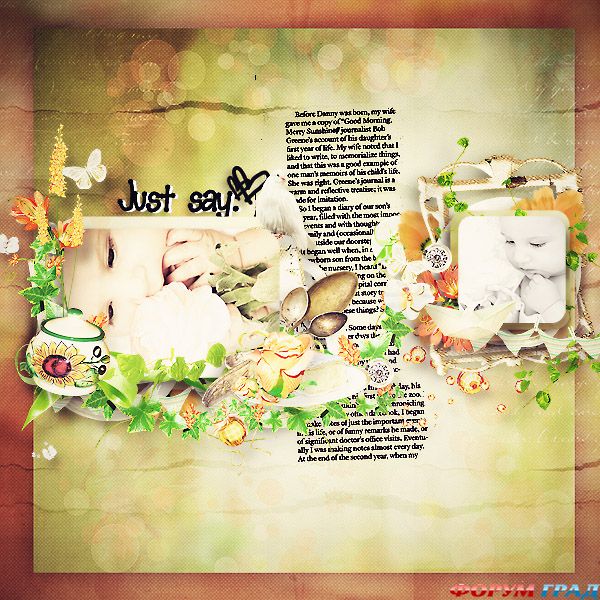 Детский скрап-набор I Love This Moment Детский скрап-набор I Love This Moment