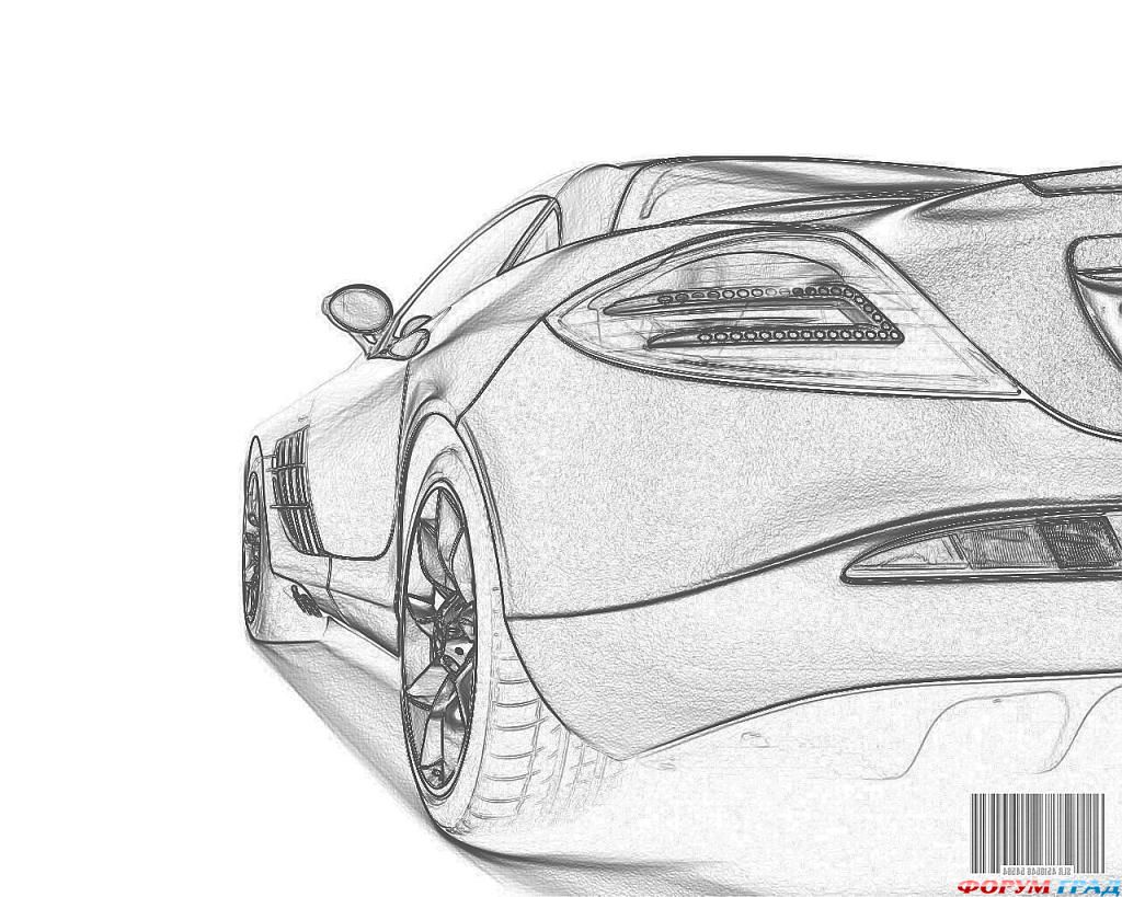 как правильно нарисовать автомобиль