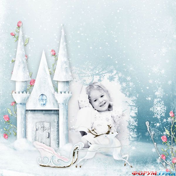 Зимний набор для скрапбукинга. Winter Fairytale Зимний набор для скрапбукинга. Winter Fairytale