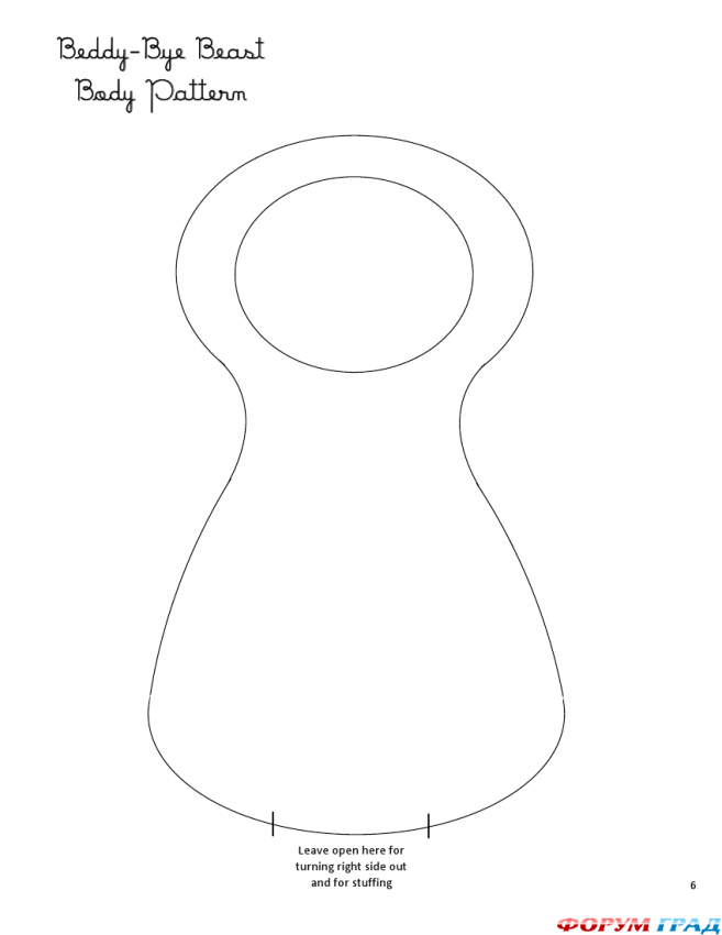 выкройки мягких игрушек выкройки мягких игрушек