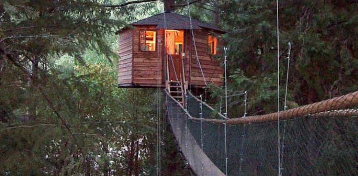 Отель Out’n’About Treesort в США - дом на дереве