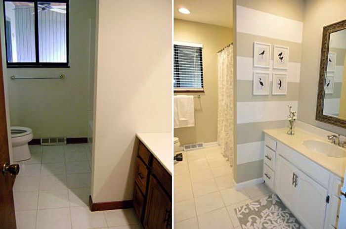 Дизайн интерьера кухни и туалетной комнаты