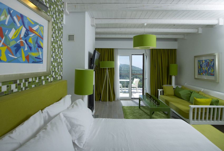 Дизайн интерьера отеля Salvator Villas & Spa Hotel в Греции