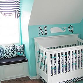 bright-turquoise-nautical-nursery-for-a-boy-2