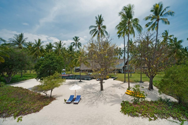 До пляжа рукой подать  из Villa Sapi на острове Ломбок