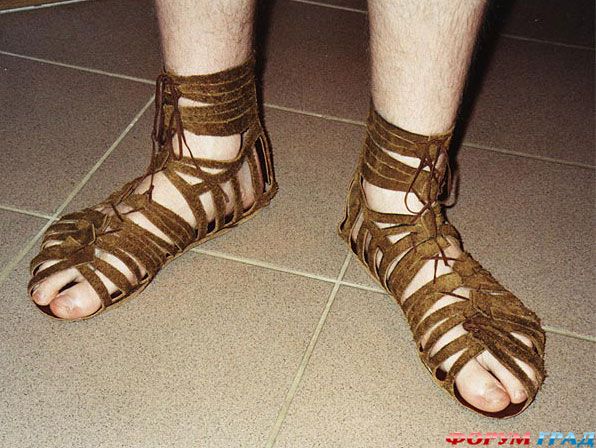 римские сандалии калиги