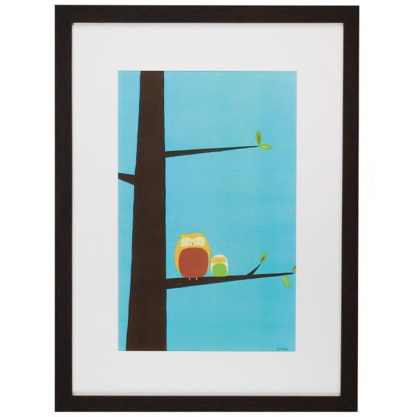 Tree-Top-Owls-I-Framed-Art