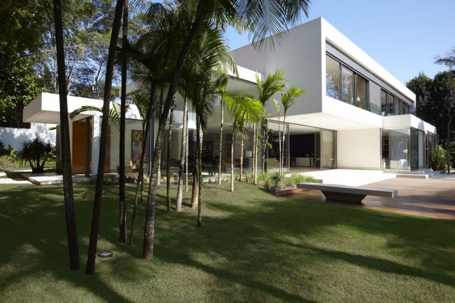 Бразильская вилла от дизайнерской студии Drucker Arquitetura
