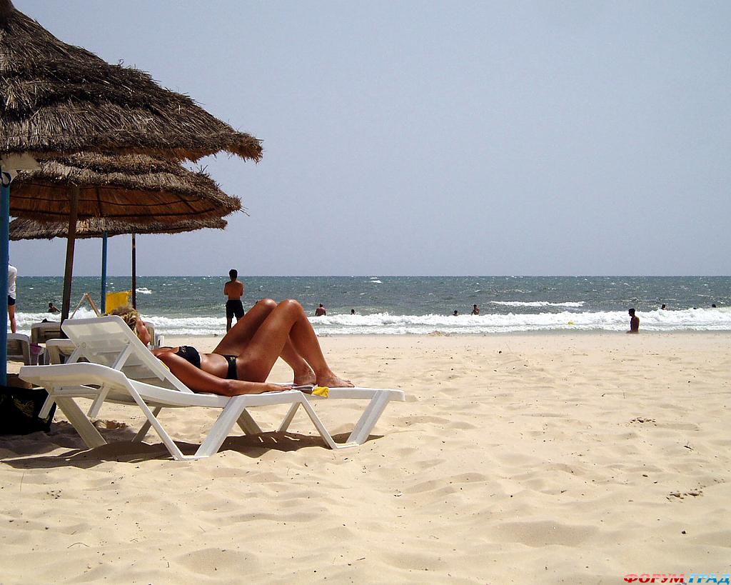 Тунис, пляж