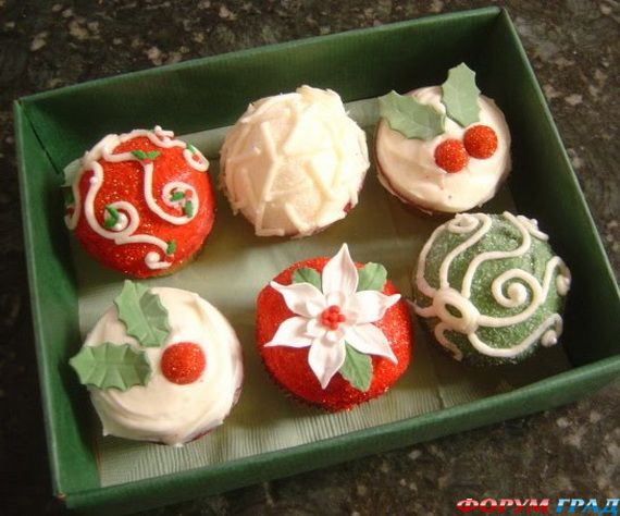 Кексы шарики