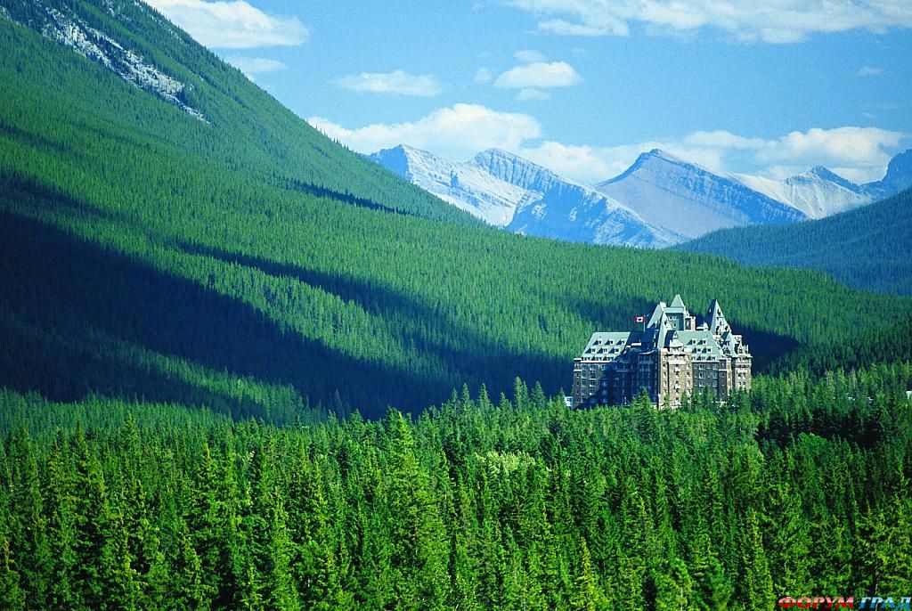 Отель Fairmont в Banff Springs