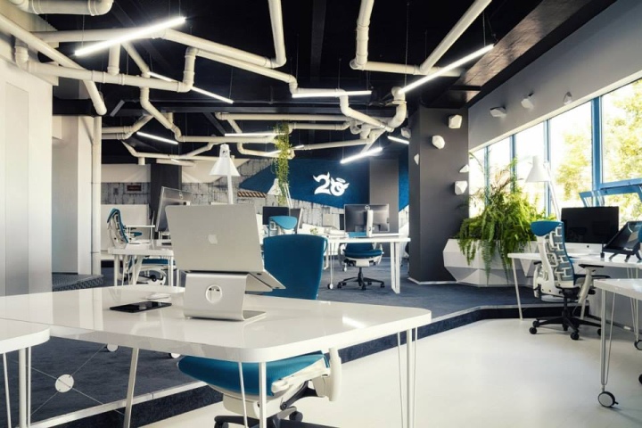 Дизайн офиса 20 от Ezzo Design -Тимишоара, Румыния