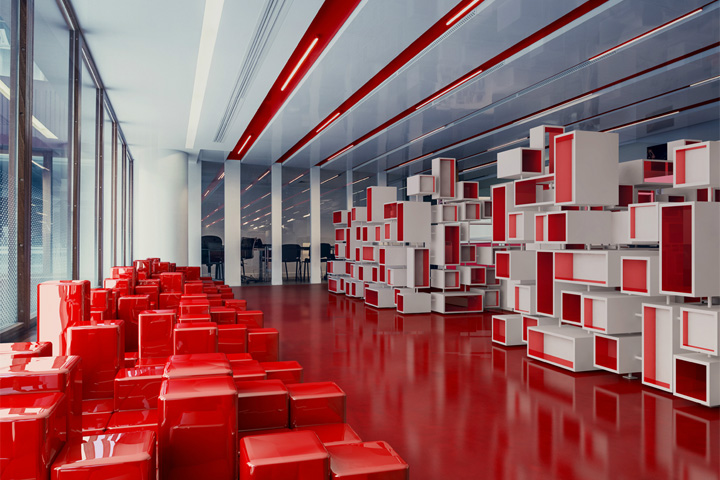 Современный офис OGILVY & MATHER от Stephane Malka Architecture, Париж