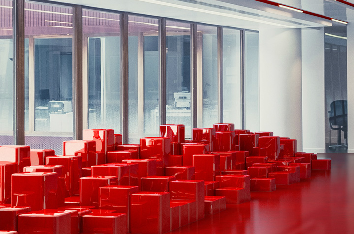 Современный офис OGILVY & MATHER от Stephane Malka Architecture, Париж