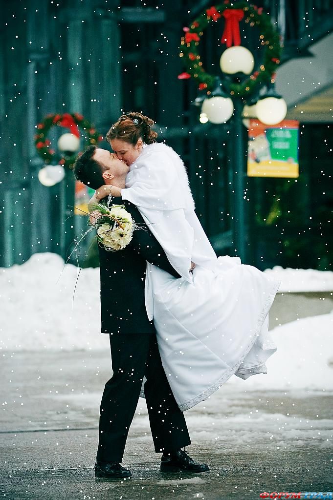 Снег идет на свадьбу