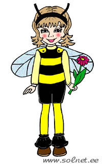 Новогодний костюм пчелка