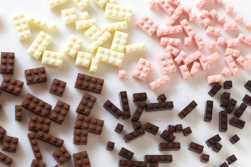 Шоколадное LEGO