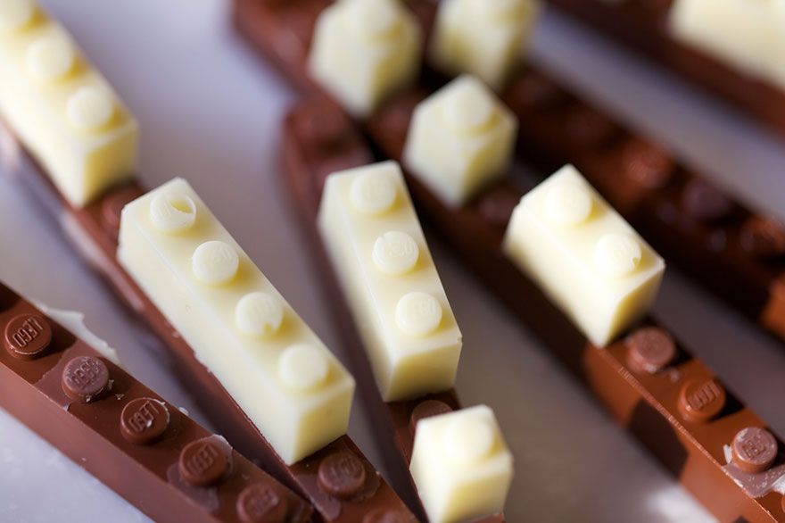 Шоколадное LEGO