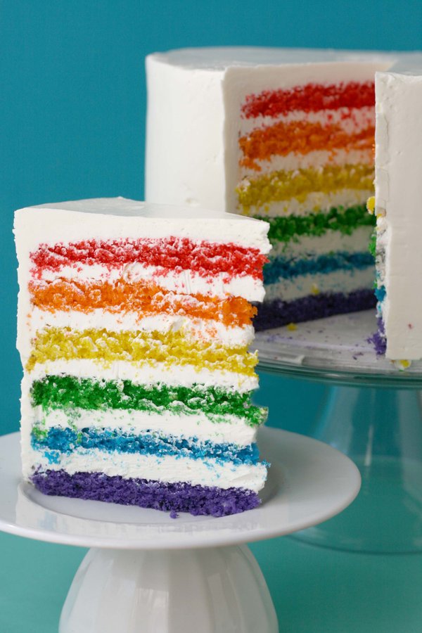 rainbow-cake