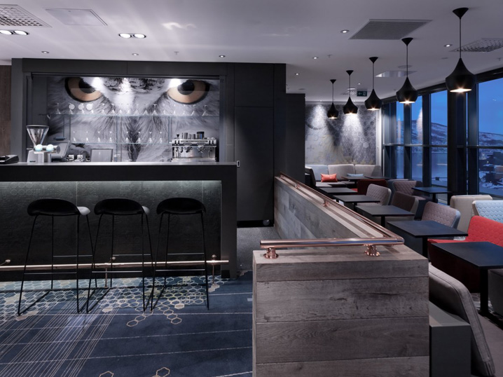 Rica Hotel от Scenario Interiorarkitekter в городе Narvik