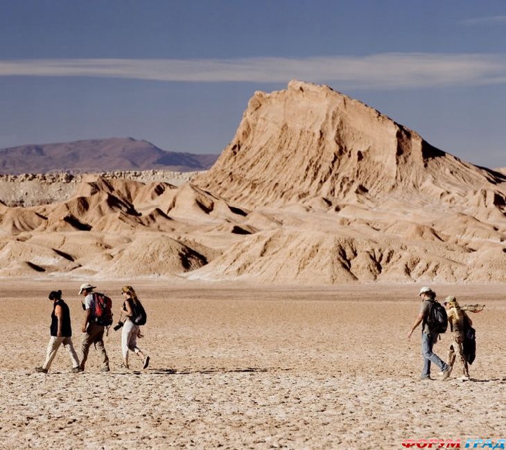 Пешая прогулка по окрестностям отеля Explora Atacama