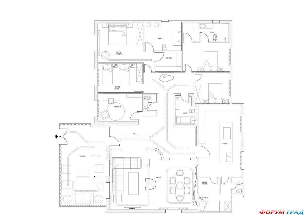 modern apartment madrid by ilmiodesign