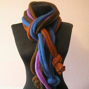 вязаный шарф