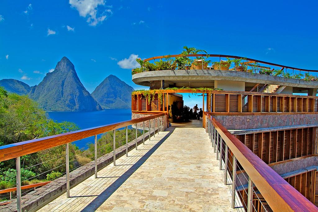 Отель Jade Mountain от автора проекта и хозяина заведения Ника Трубецкого, Сент-Люсия