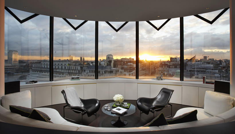 Интерьеры Me London Hotel