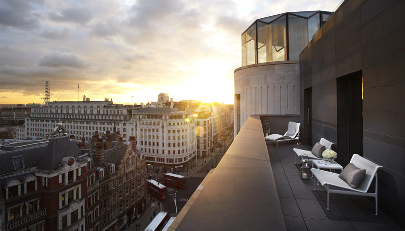 Интерьеры Me London Hotel
