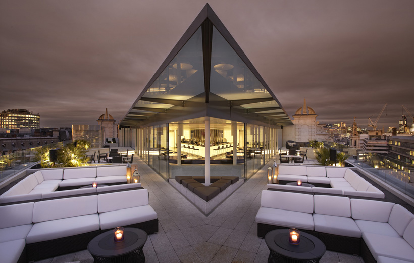 Панорама из Me London Hotel
