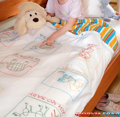 Состав детского комплекта постельного белья