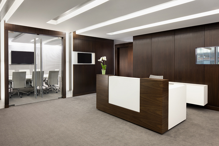 Дизайн офиса видеонаблюдения от Lawson Architecture, Вашингтон