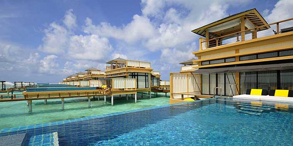 Роскошный курорт на Мальдивах