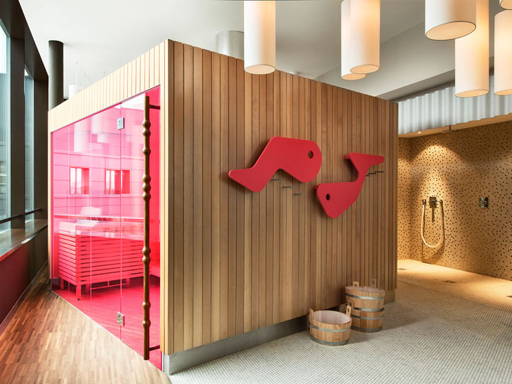 Дизайн интерьера креативной гостиницы 25hours Hotel