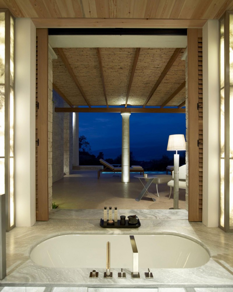 Интерьер Aman Villas в Porto Heli