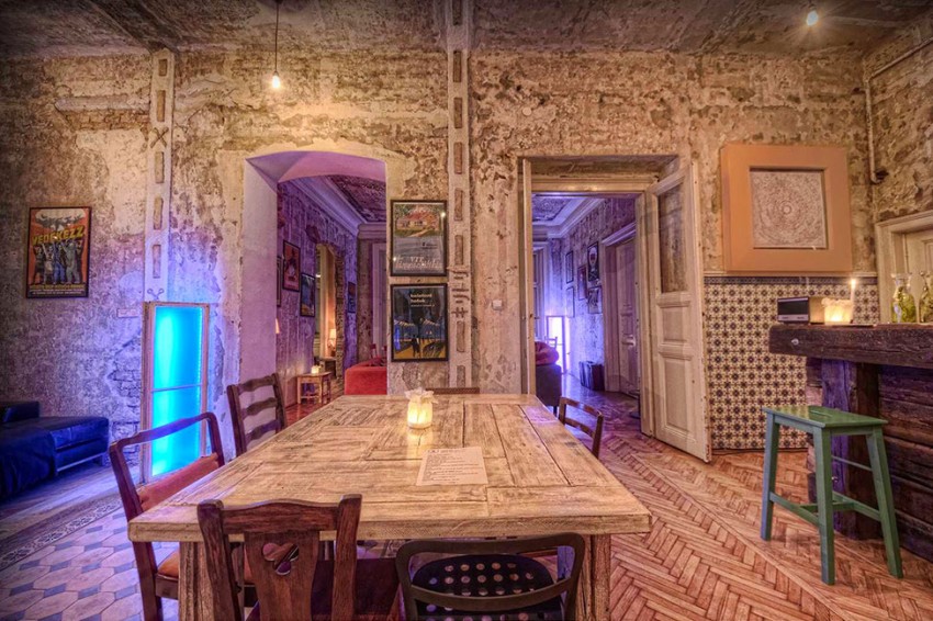 Столовая бутика-отеля Brody House в Венгрии