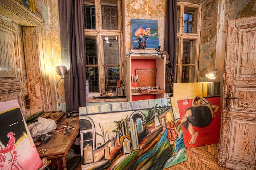 Мастерская бутика-отеля Brody House в Венгрии